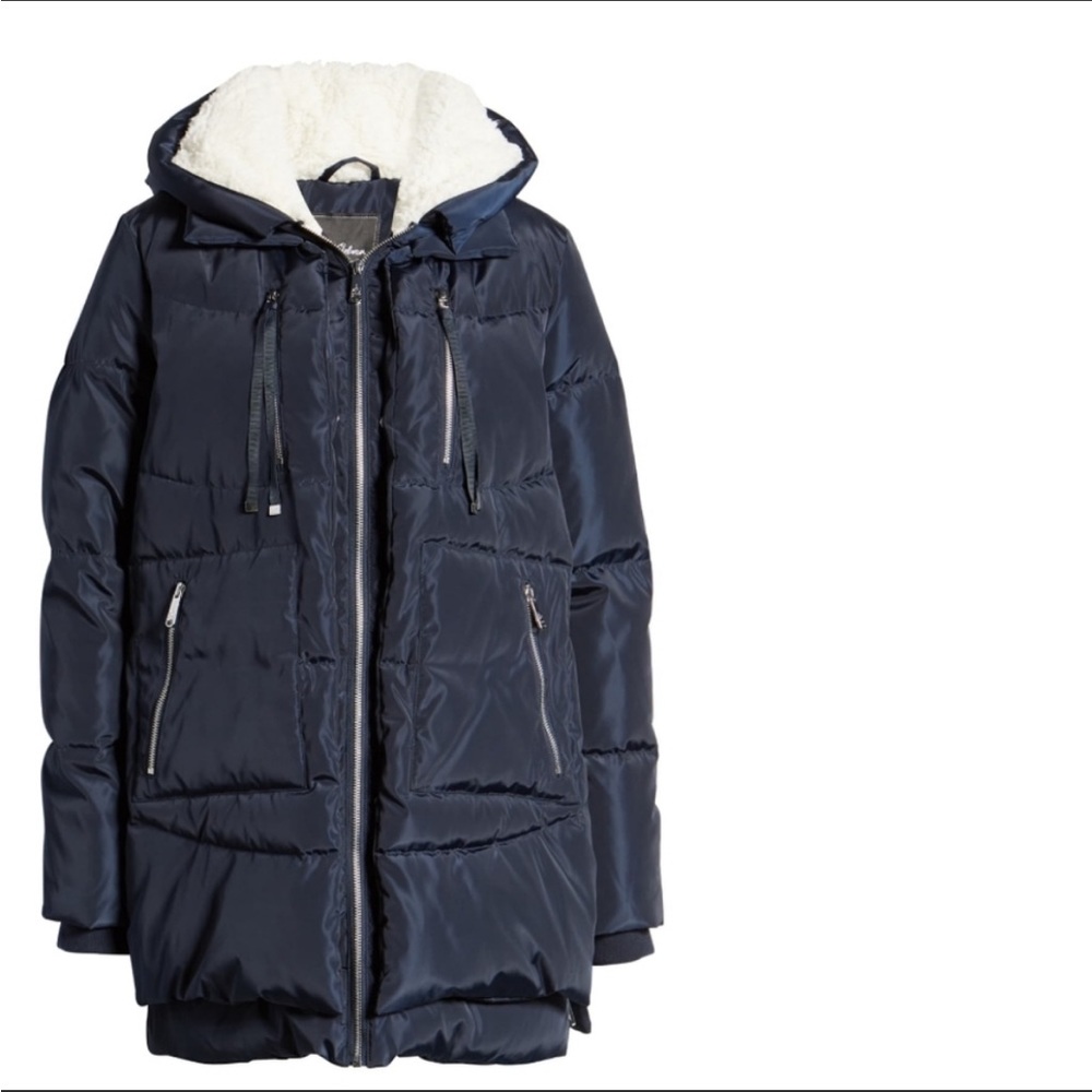 Sam Edelman Navy Puffer